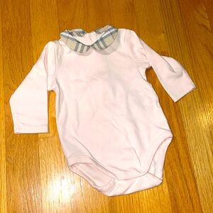 Burberry authentic size 3 to 6 months onesie